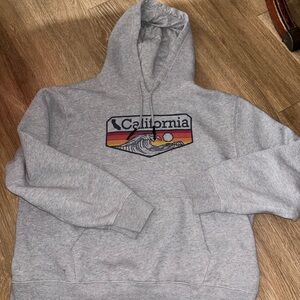State of Mind Gray California Graphic Hoodie xl box As